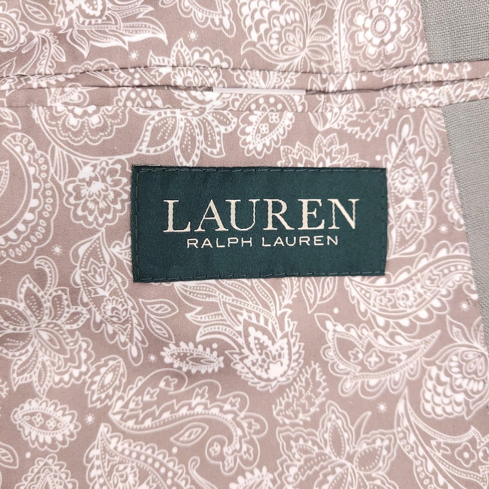 Lauren Ralph Lauren Blazer Mens 40L Ultraflex Linen Lassiter New Jacket - Picture 6 of 16